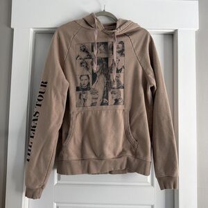 Taylor Swift The Eras Tour Tan  Hoodie Sweatshirt. Size S
